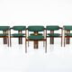 Lot de 8 chaises Pamplona par Augusto Savini pour Pozzi, Italie, années 1960