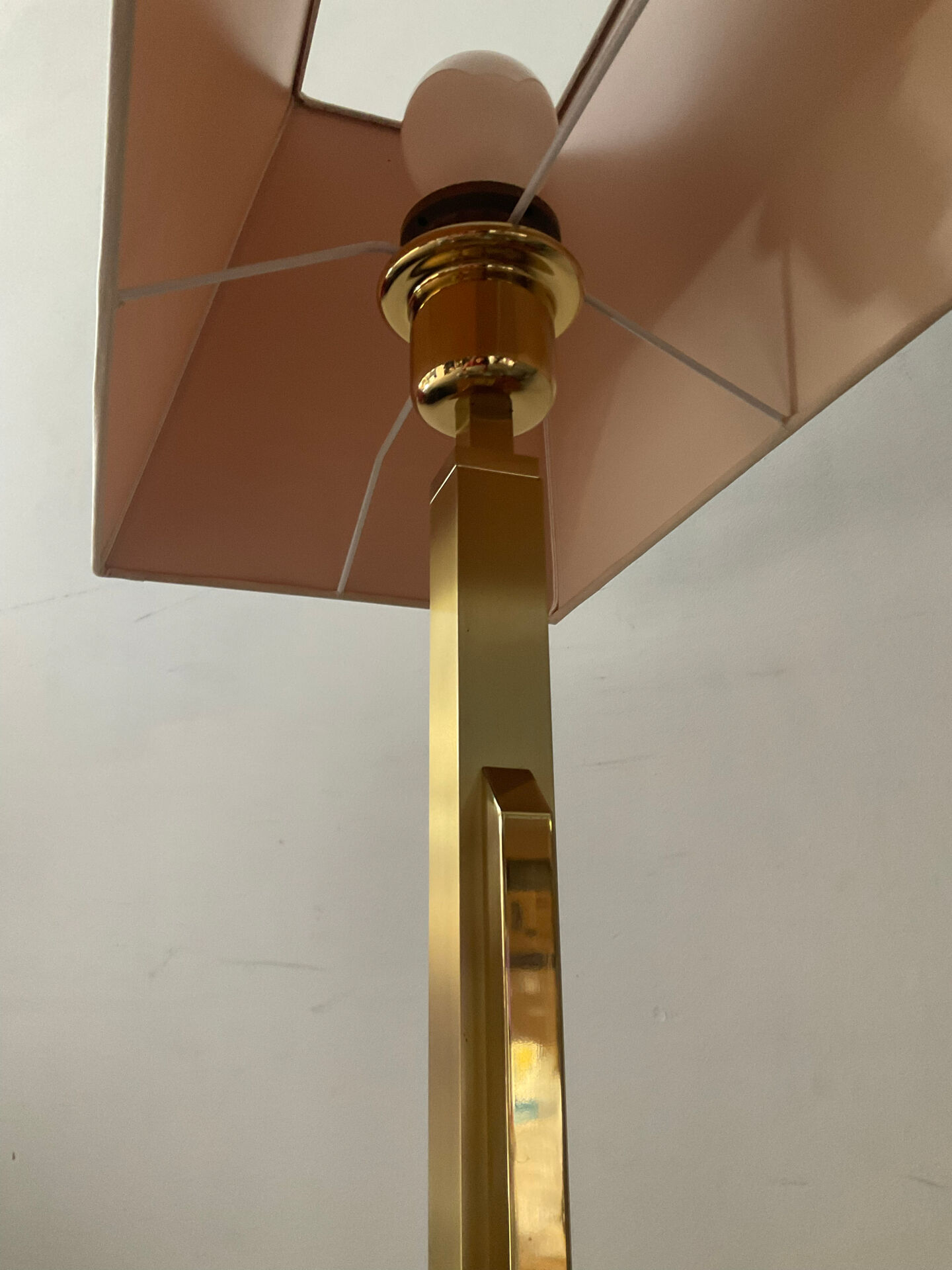 Deknudt brass lamp from the 70s-80s.