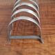 Toast door silver metal
