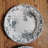 Old HC dessert plates, iron earth