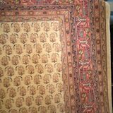 Oriental wool rug entirely handmade
