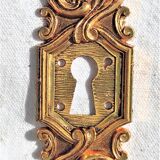 Brass lock entrance