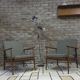 Paire de fauteuils scandinave en teck 1960