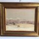 Huile sur toile paysage de Haute Provence