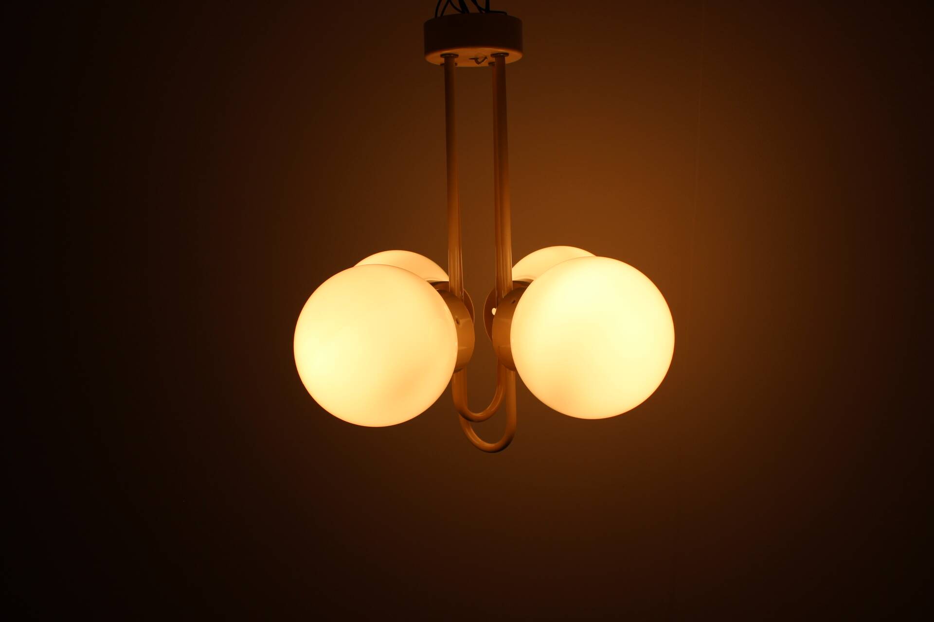 Mid-Century Chandelier by Instala Decin, 1970s, Czechoslovakia