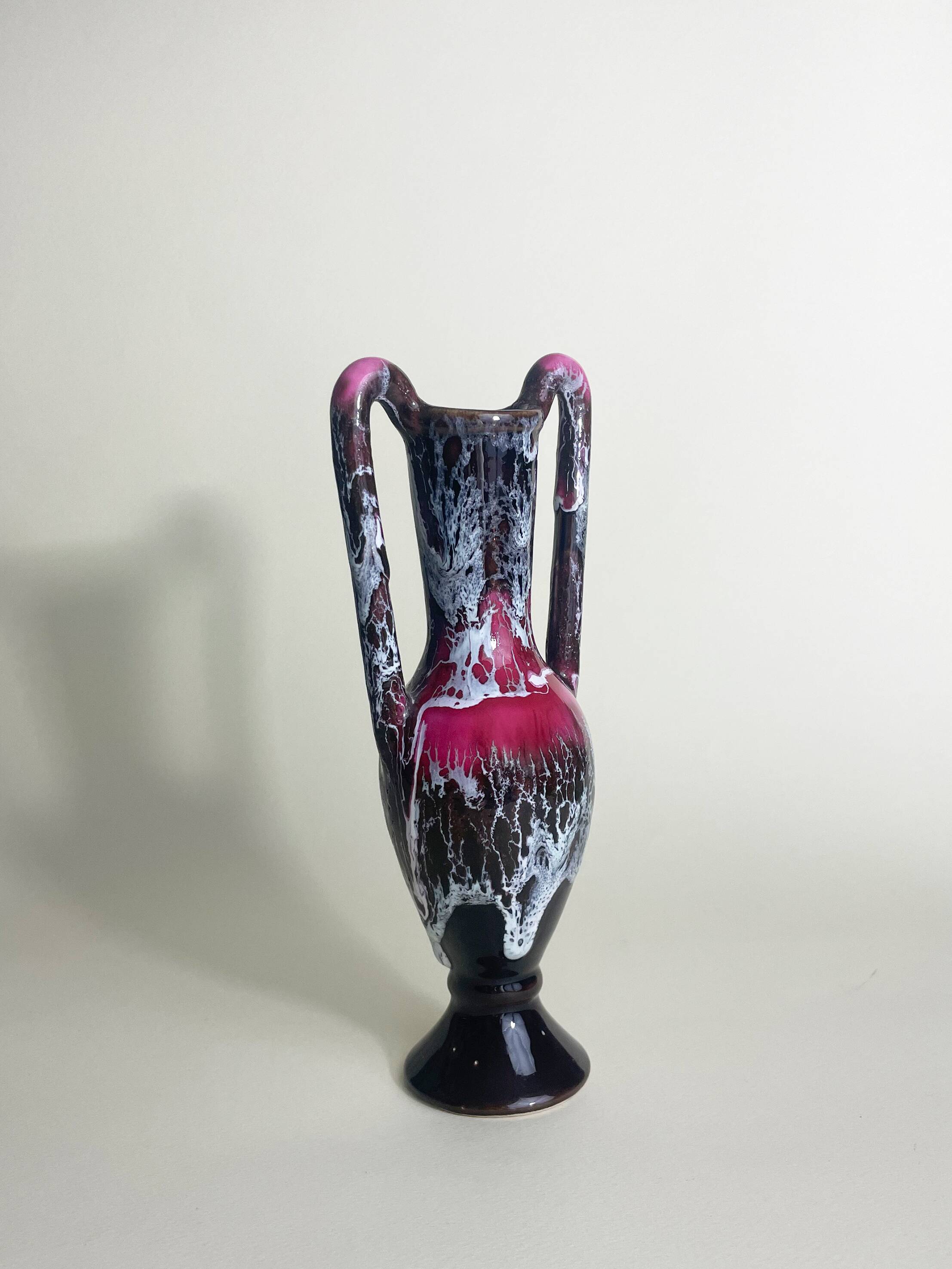 Sea Foam Amphora Vase