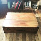Wooden suitcase