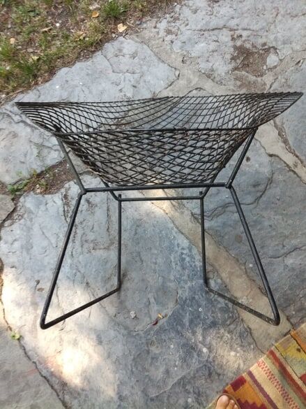 Harry Bertoia Diamond armchair for Knoll