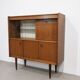 Vintage Scandinavian highboard in teak, 1960s.