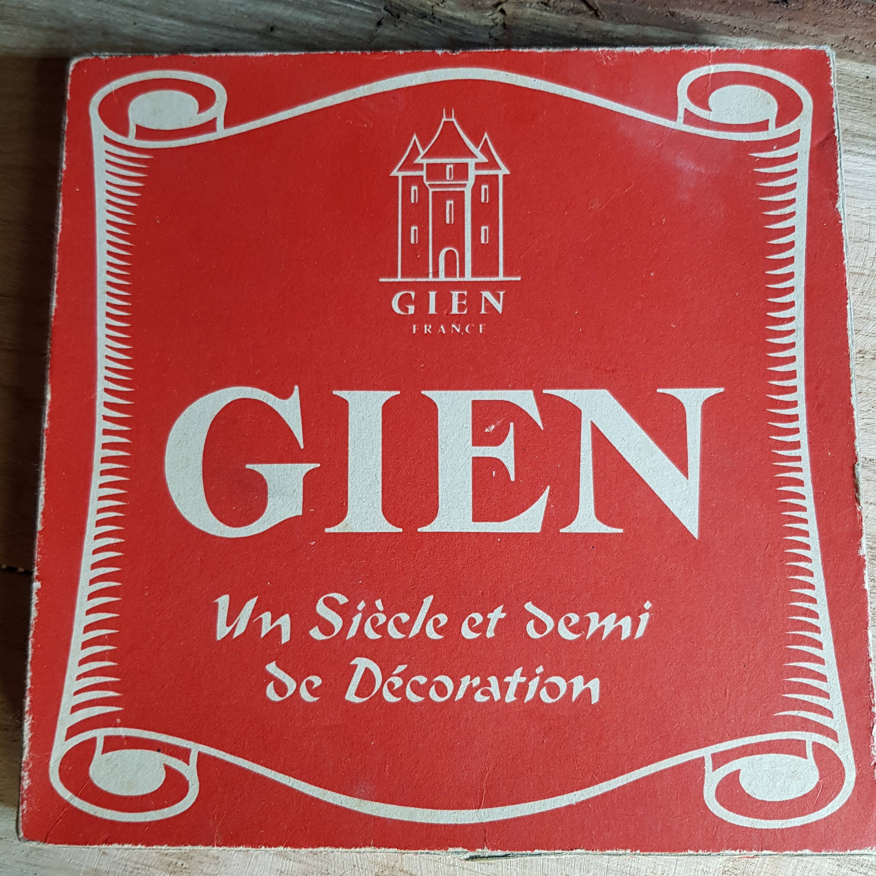 Gien earthenware trifle