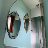 Lined mirror - 80x60cm