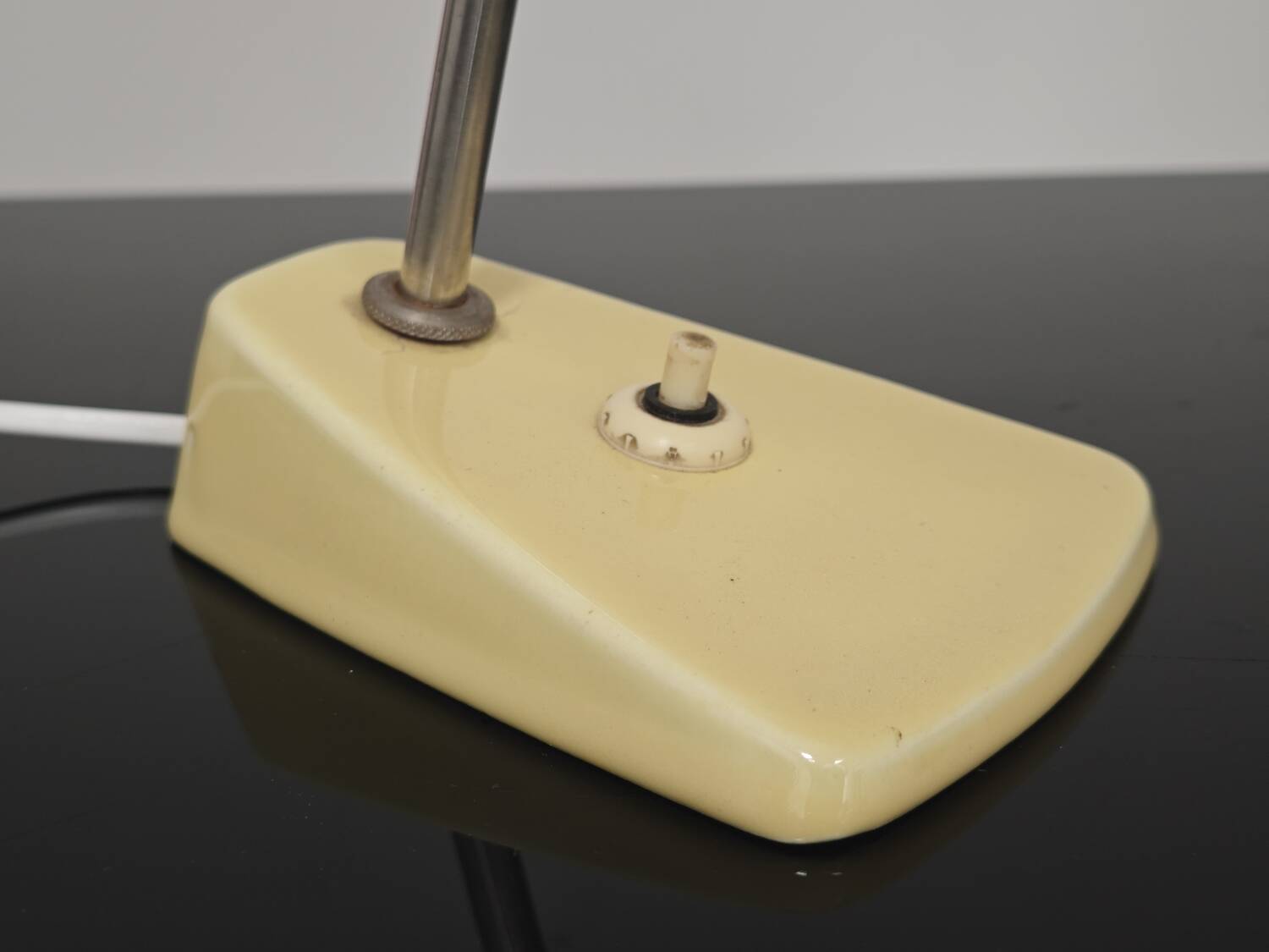 Ceramic table lamp by Jaroslav Anyz for Kamenicky Senov 1956