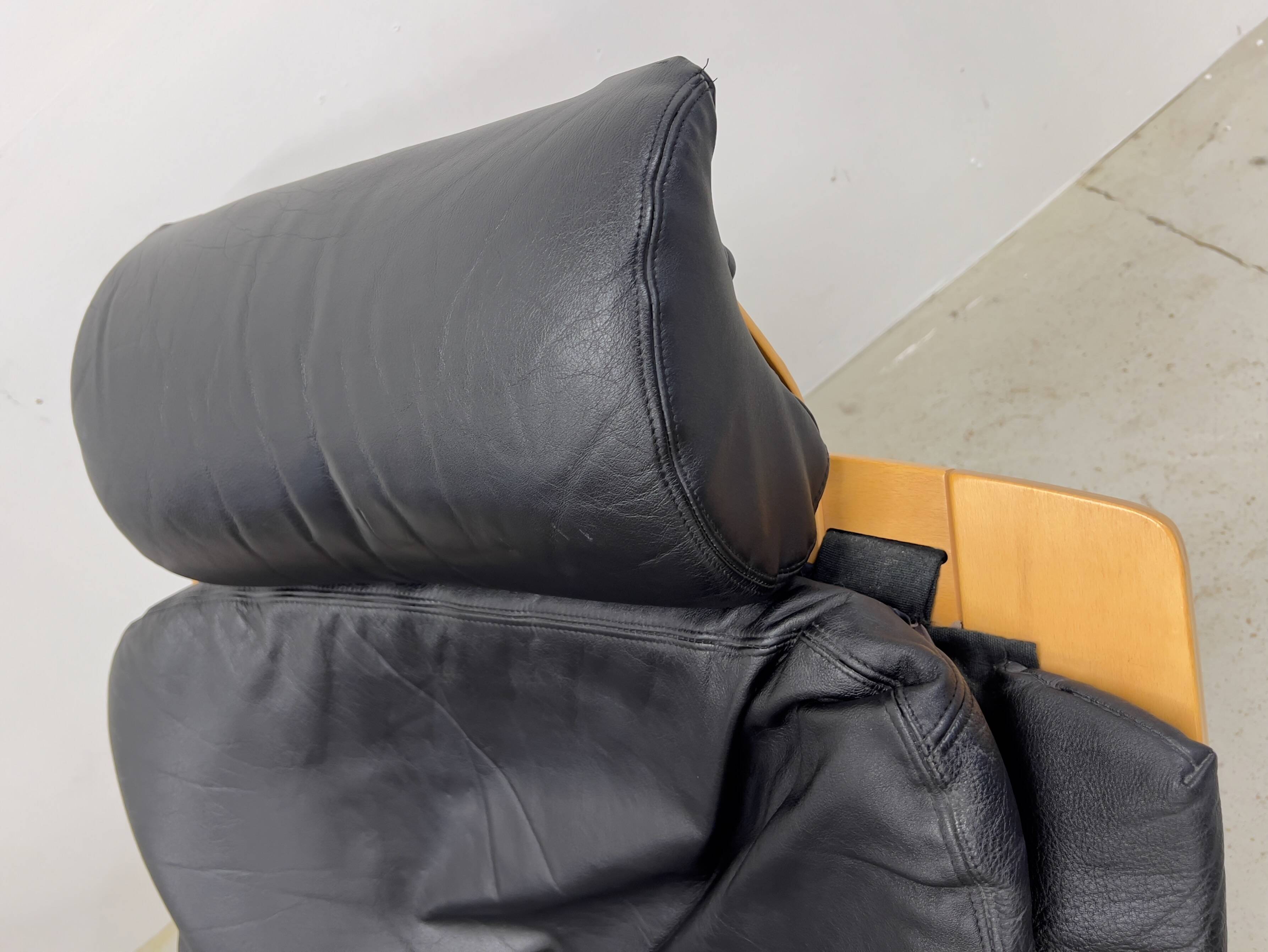 Swedish Kroken Lounge Chairs & Ottoman by Åke Fribyter for Nelo, 1970s