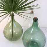 Demijohn decorative green pale 10 litres