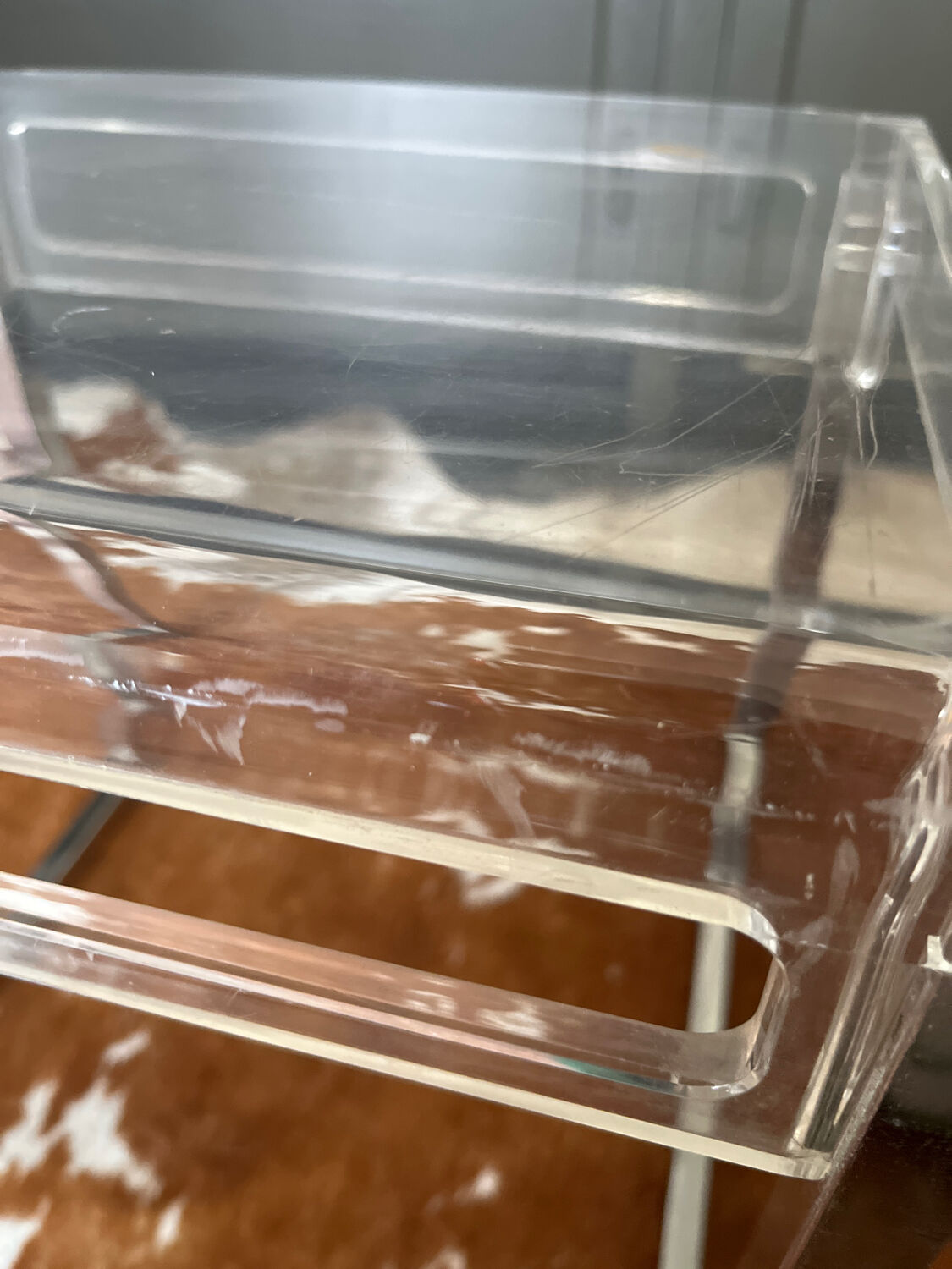 2 side tables by Marc Berthier