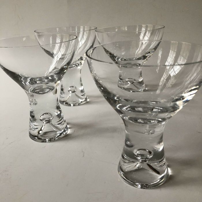 Set of 4 champagne glasses by Tapio Wirkkala for iittala