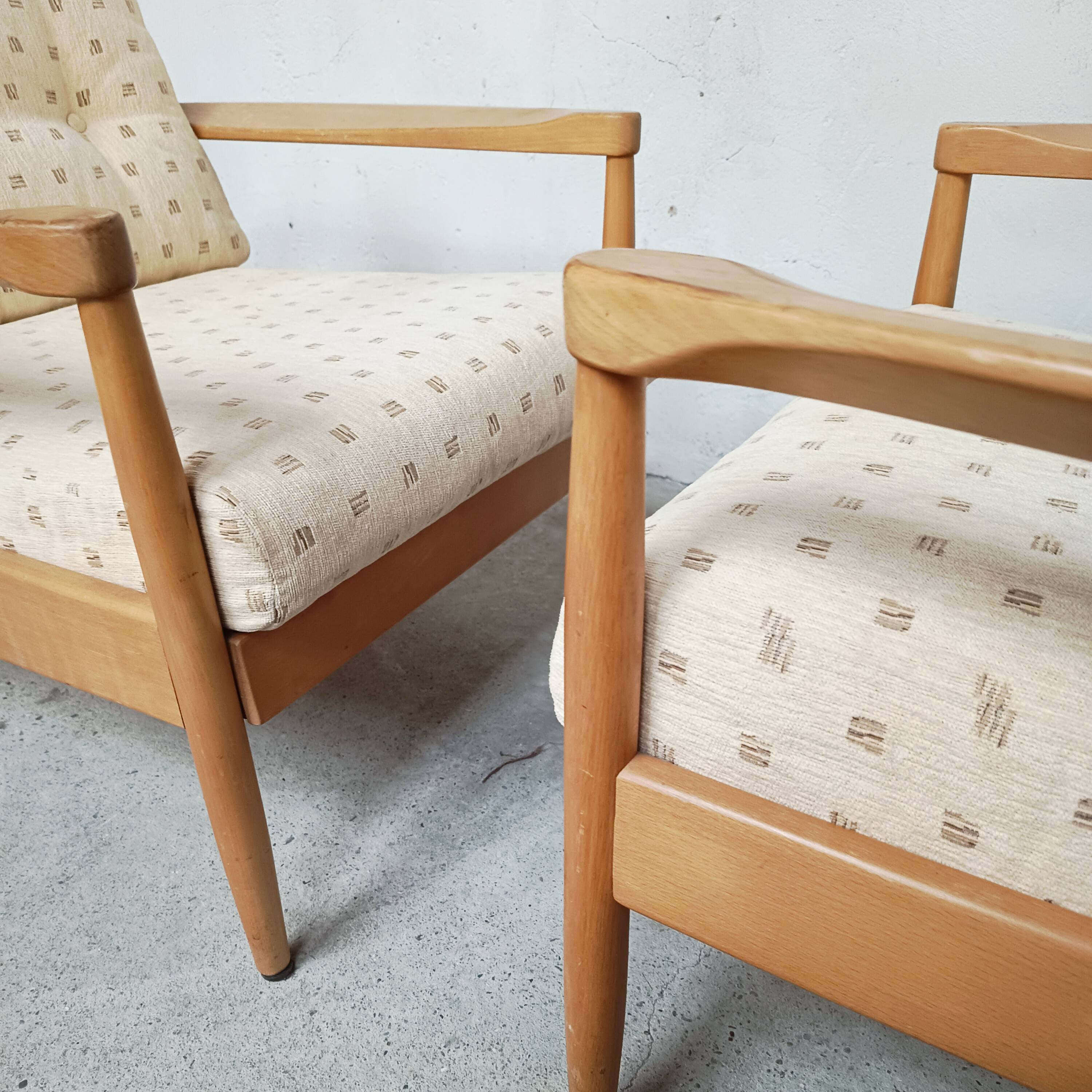 Paire de fauteuils scandinaves, 1960