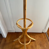 Wooden coat rack