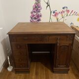 Art Deco solid wood desk