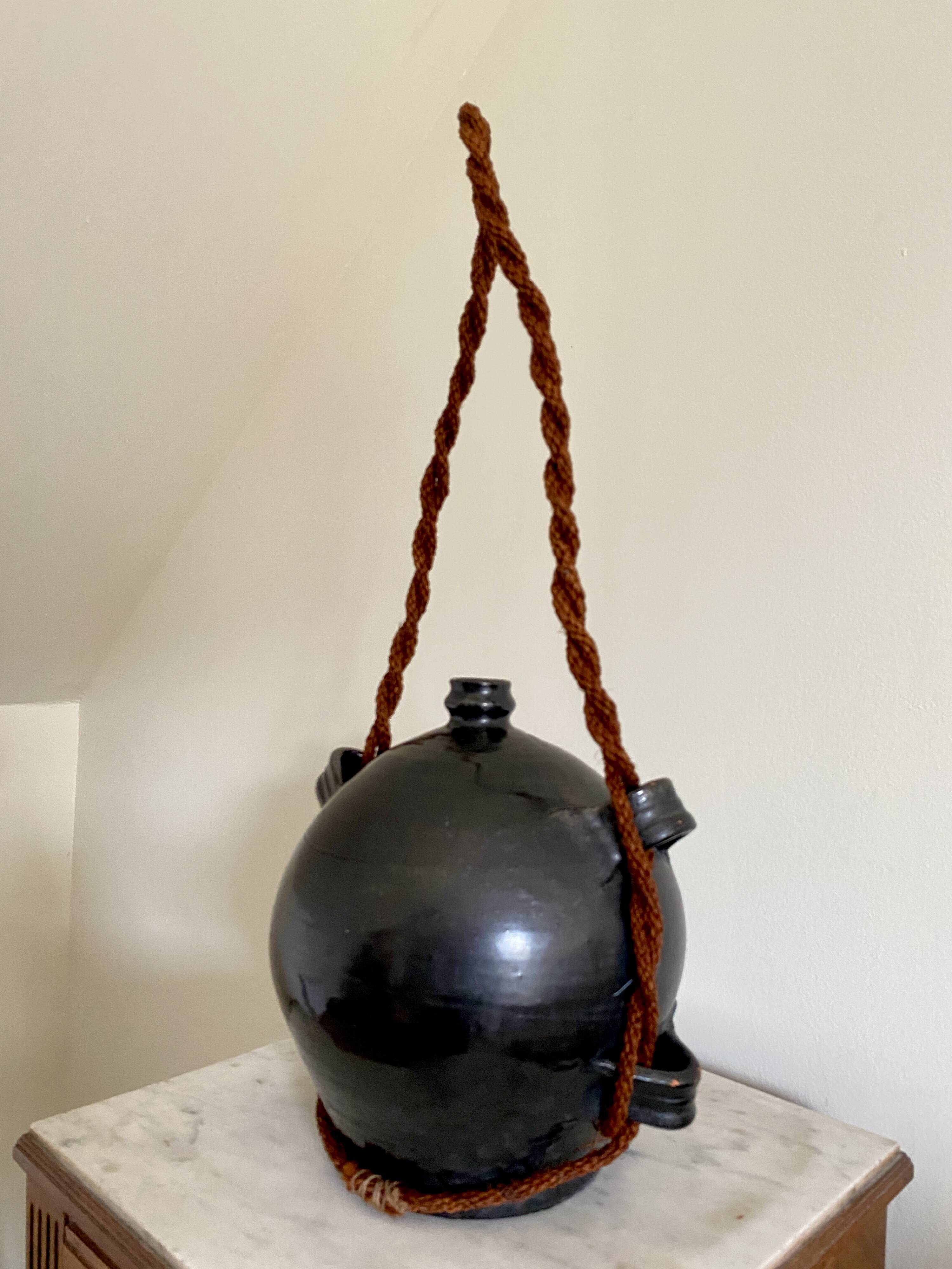 Bonbonne provençale et sa corde