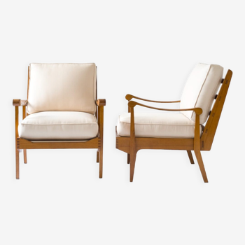 Pair of italian armchairs circa 1960