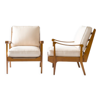 Pair of italian armchairs circa 1960