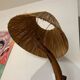 Liseuse Bois Vintage Corde Vallauris circa 1960