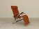 Indoor deckchair, Lama 70's orange deck chair