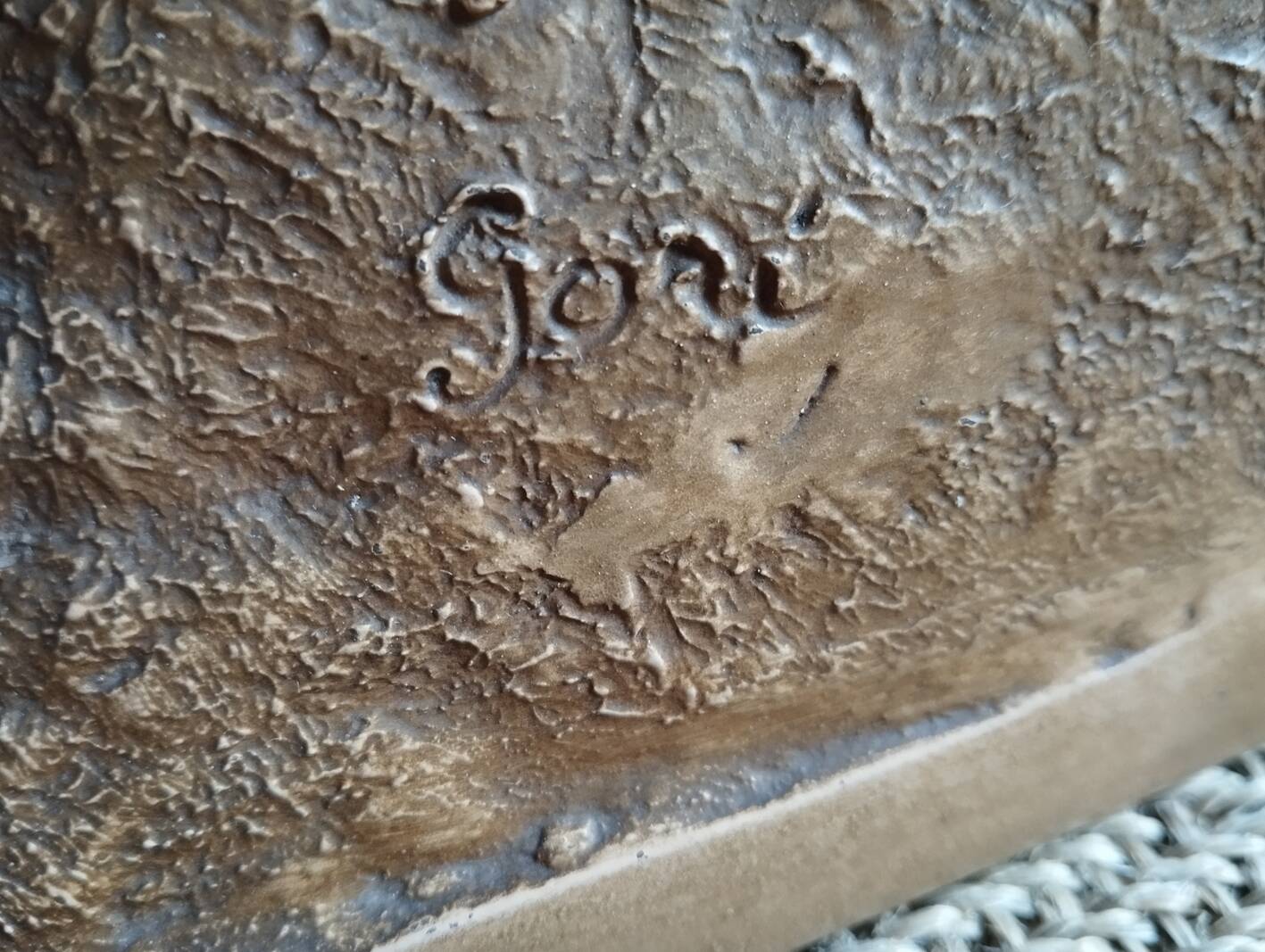 Terracotta statuette