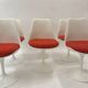6 chaises pivotante Knoll Eero Saarinen vers 1970