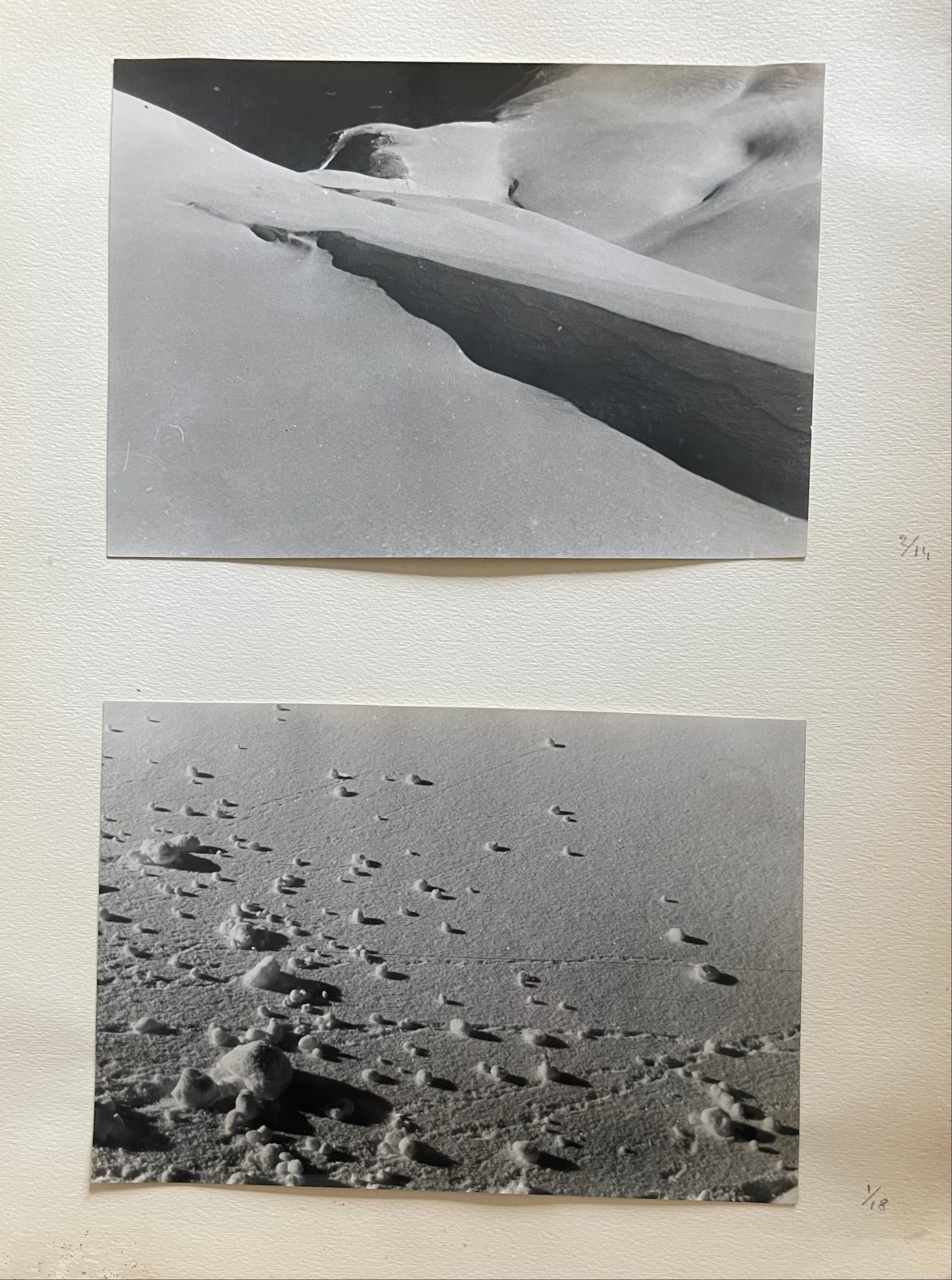 2 photographs black and white silver early twentieth century