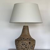 Sandstone lamp signed agnes escala