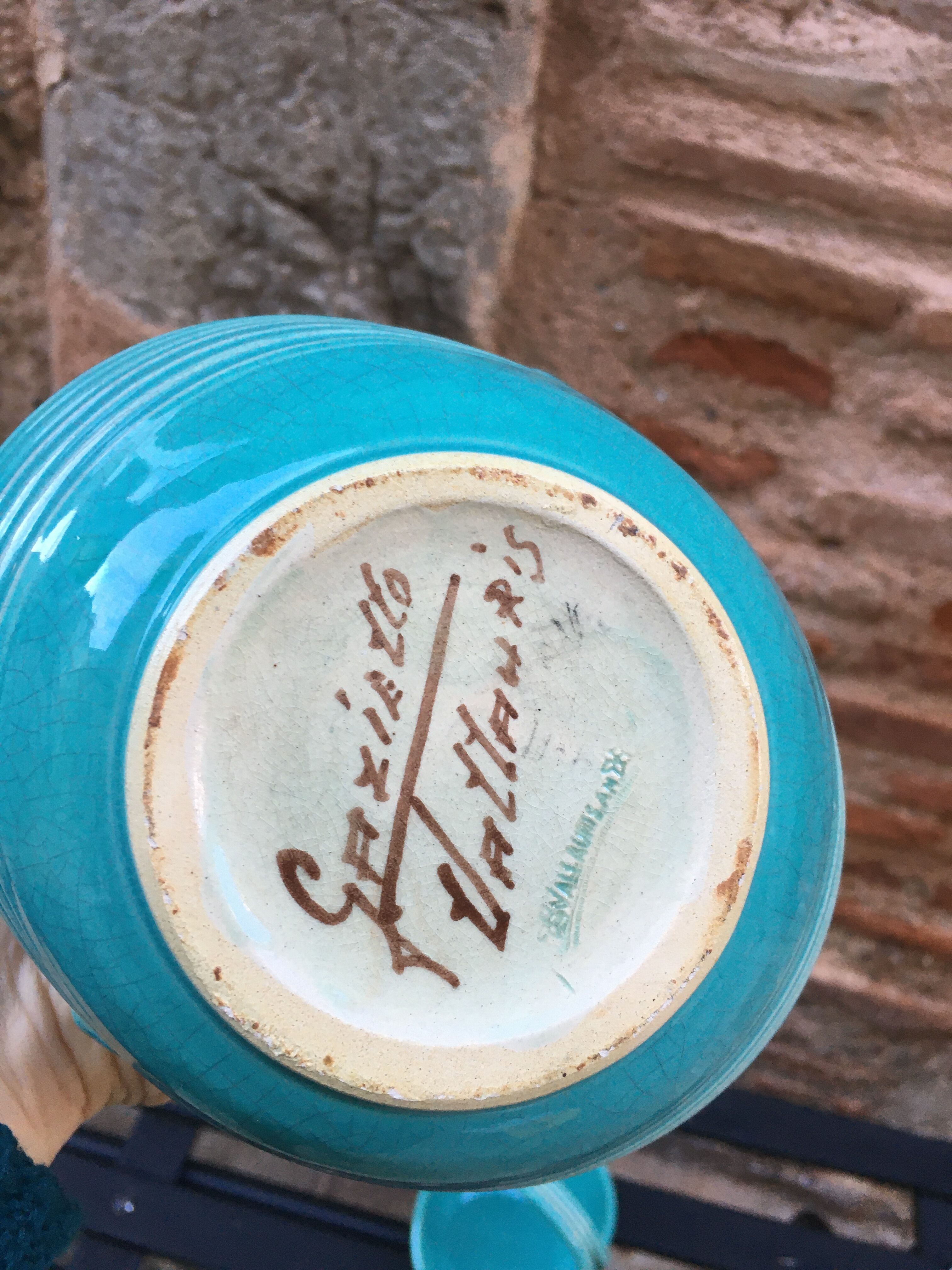 Two Gaziello Vallauris pocket trays