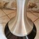 Space Age brushed aluminum floor lamp
