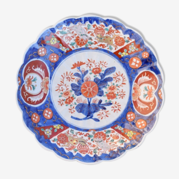 Porcelain dish of Japan Imari diameter 36 cm