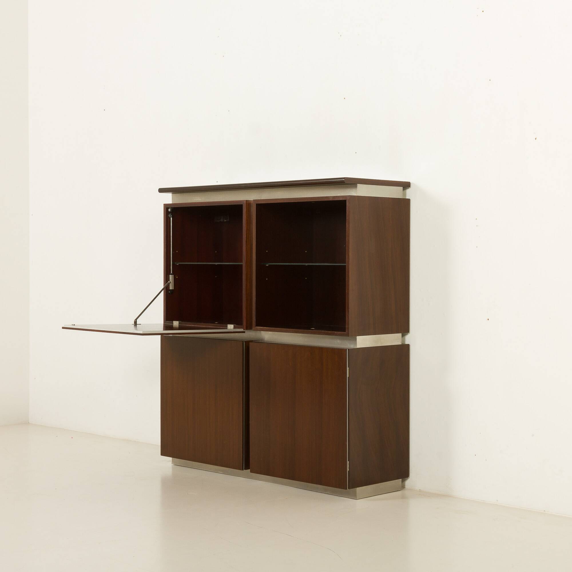 Cabinet de bar Ludovico Arcebis Parioli, Italie, années 1970