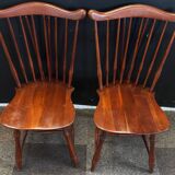 Pair of spindle-back Windsor chairs