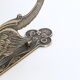 Gothic dragon rack, plant door or brass mantle holder