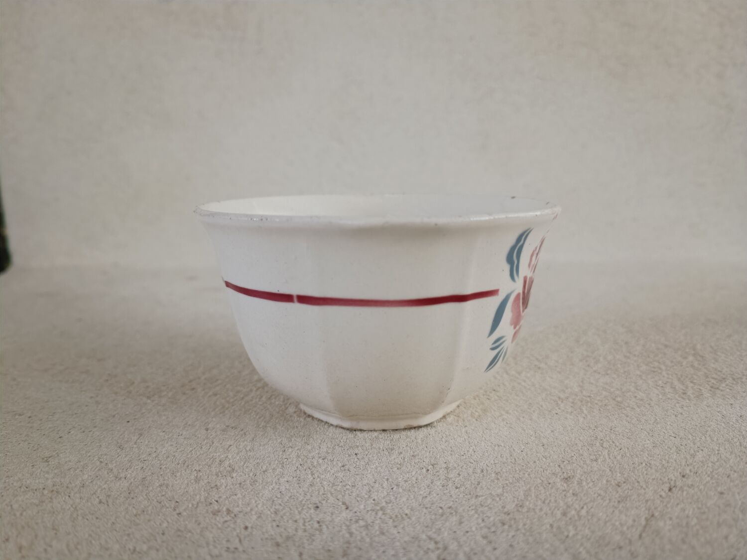 Badonviller iron earth chocolate cup