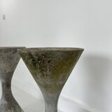 planters design Anton Bee assisted by Guhl edition Eternit 1958 set of 2