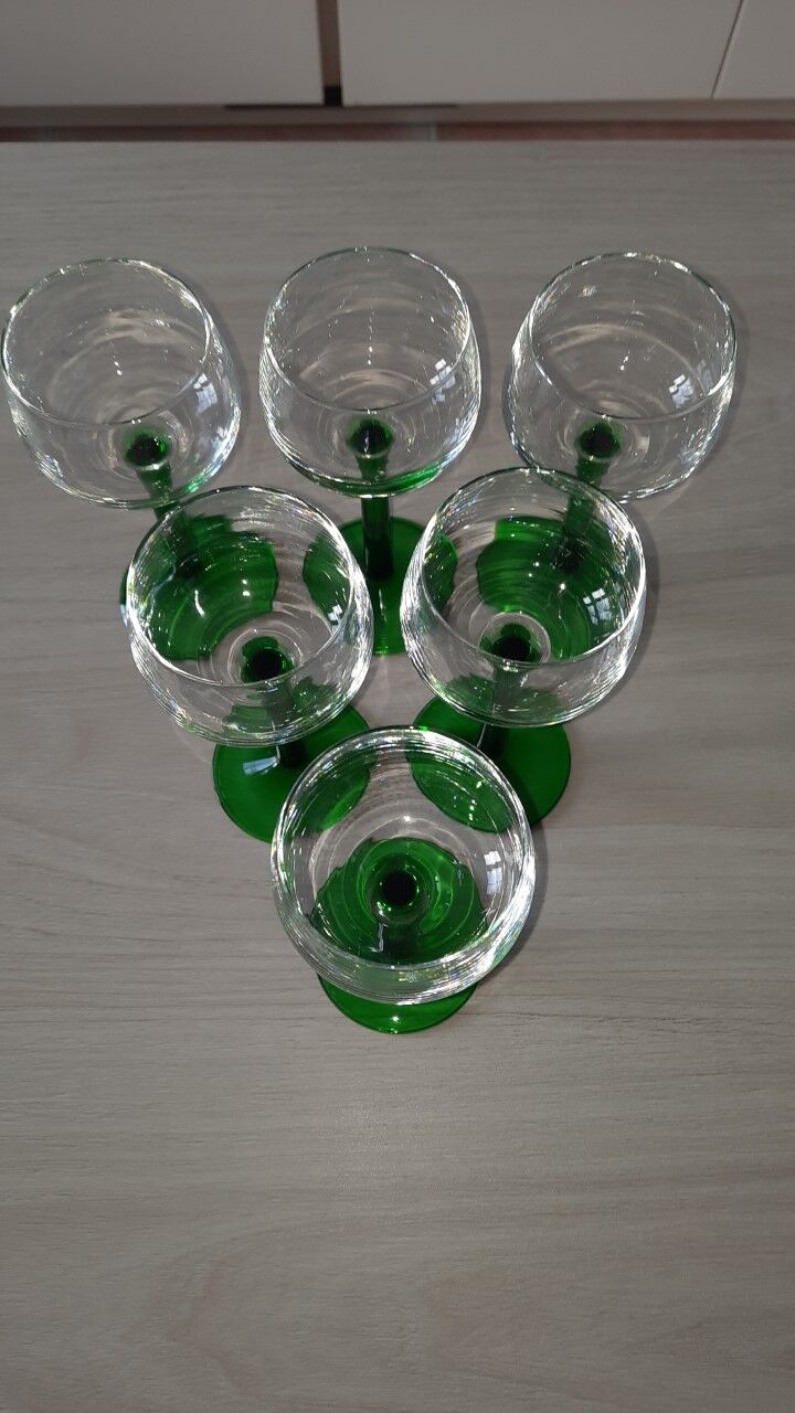 Verres à vin d'Alsace