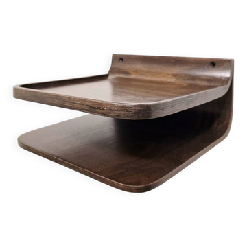 60s Floating Wall Shelf – Mid-Century Plywood