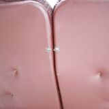 1980 Three-Seater Leather Sofa, Tone Czechoslovakia