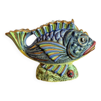 Vase poisson en céramique