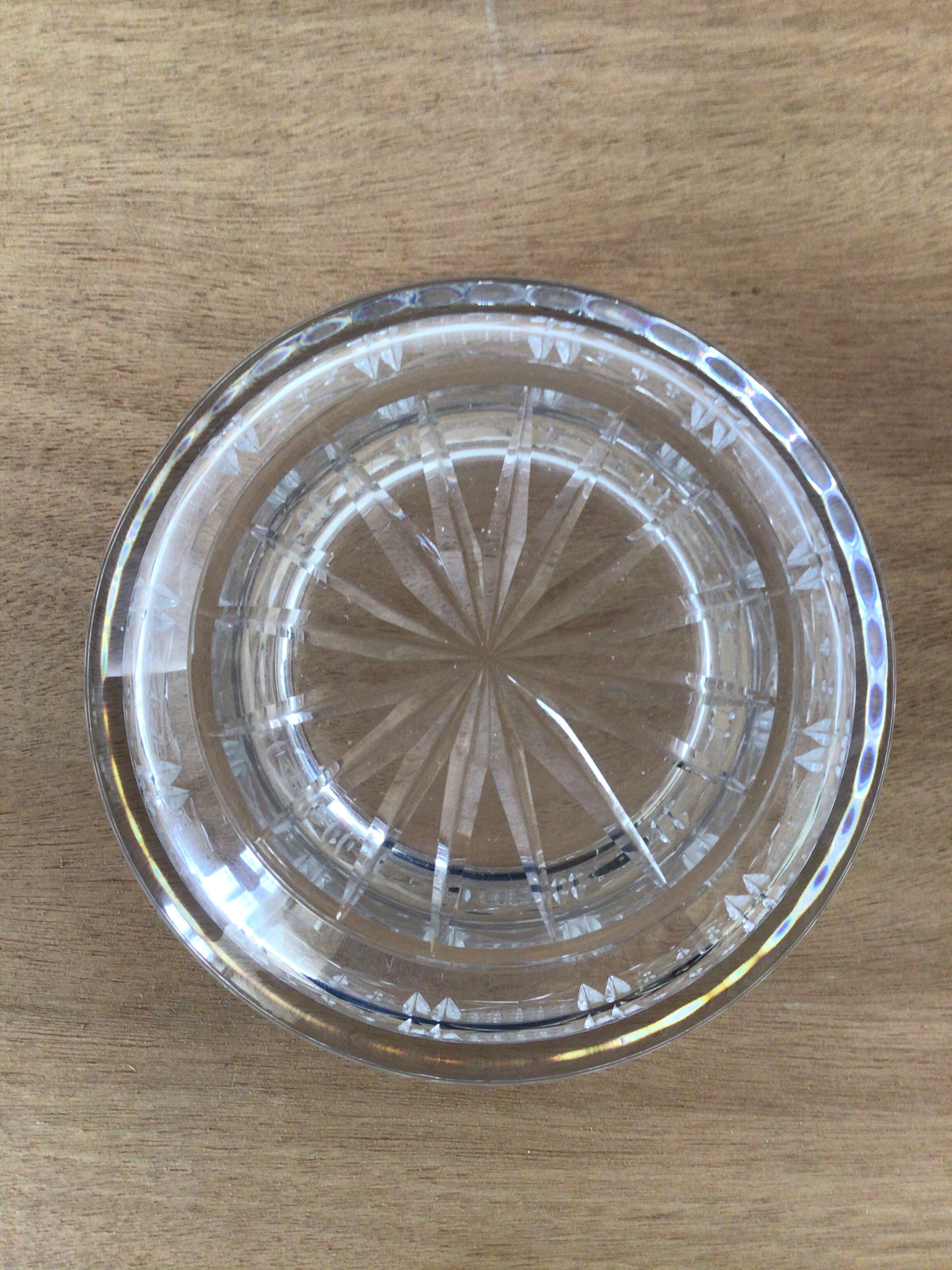 Bohemian crystal cup