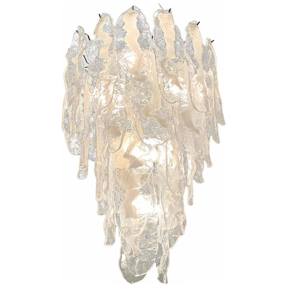 Murano glass cascade chandelier by Simoeng