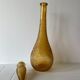 Carafe Empoli amber relief diamond tips