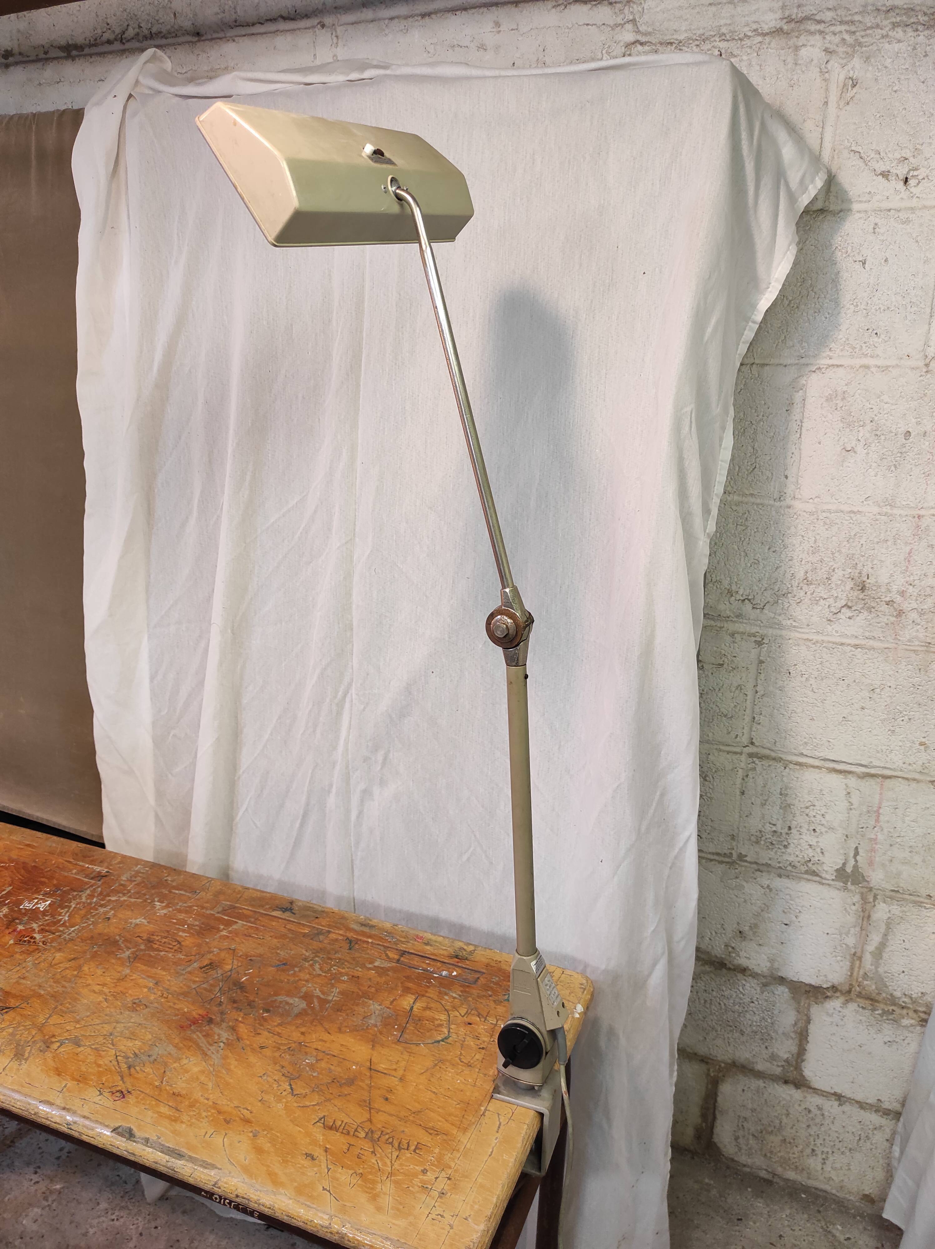 Architect's lamp by Wolfgang Tümpel for Waldmann Leuchten, 1970s