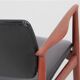 Pair of Scandinavian teak armchairs, model 66