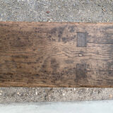 Antique oak bench